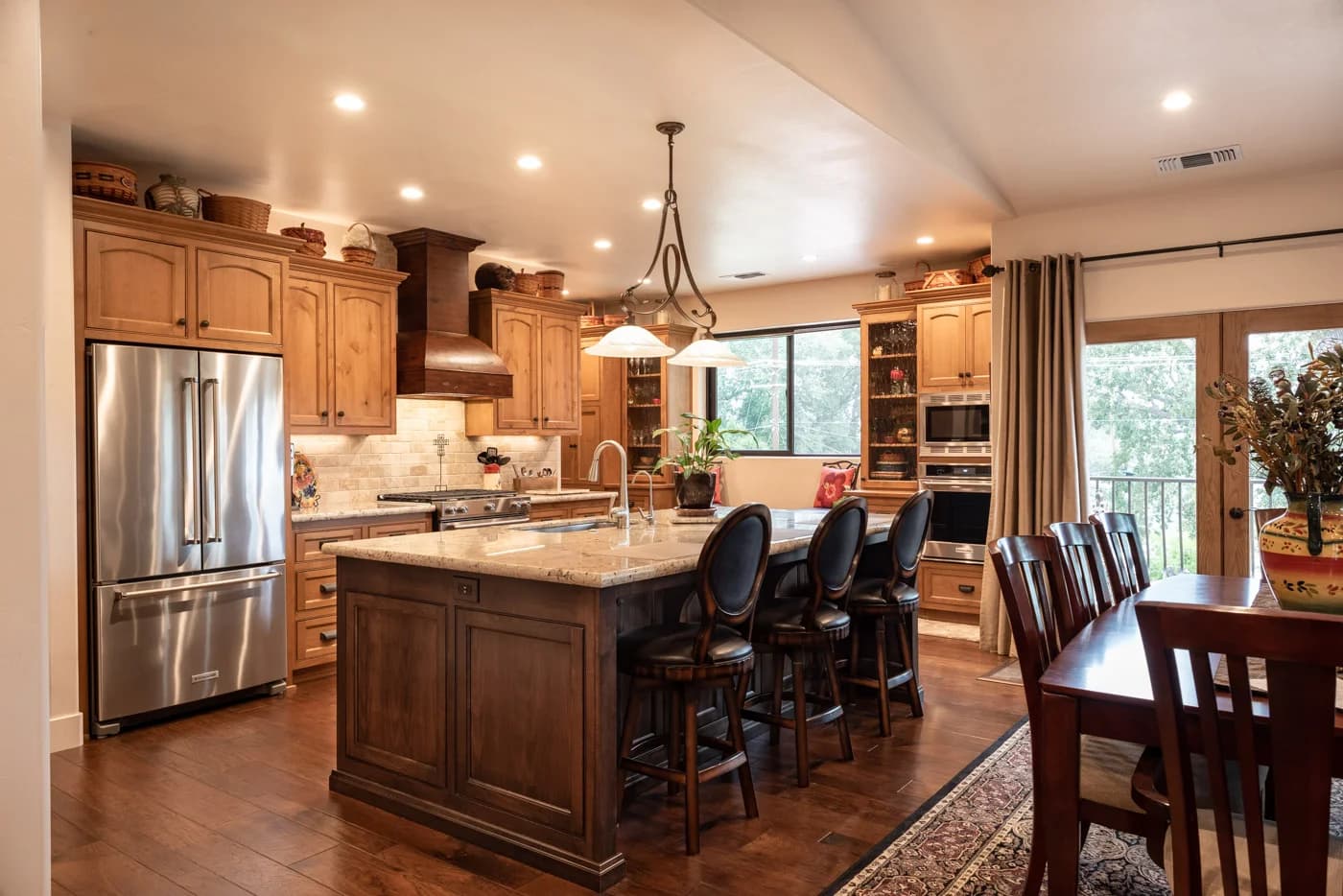 Fine dining restaurant kitchen