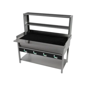 Char Boiler Grill Under One Shelf