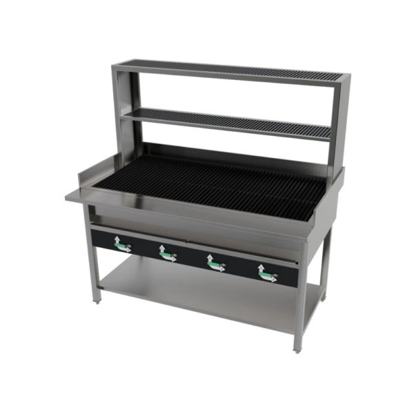 Char Boiler Grill Under One Shelf