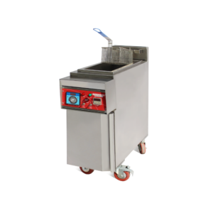 Deep Fryer Single Tank Double Basket with Chip Dump