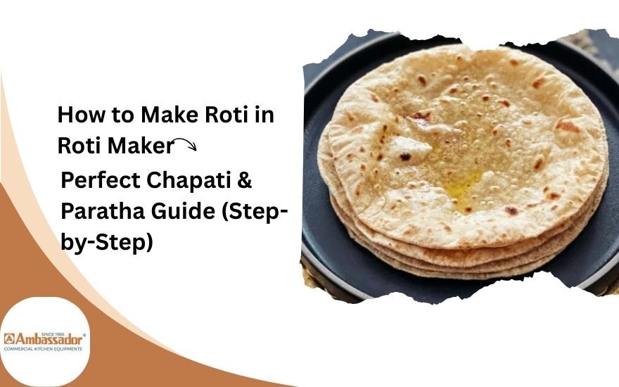 How to Make Roti in Roti Maker – Perfect Chapati & Paratha Guide (Step-by-Step)