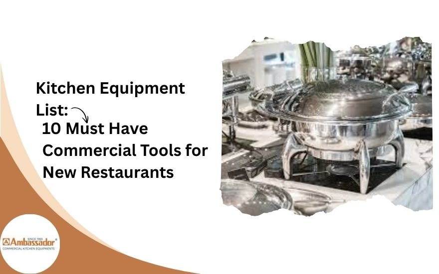 kitchen equipment list